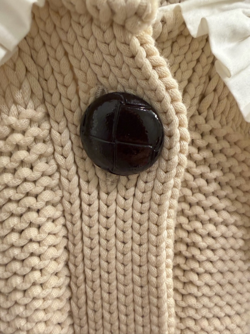Ganni Ruffle Collar Sweater - Picture 6 of 6